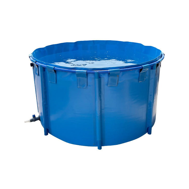 Rainbow Round Steel Bracket Fish Pond – Strong Outdoor Garden Tank