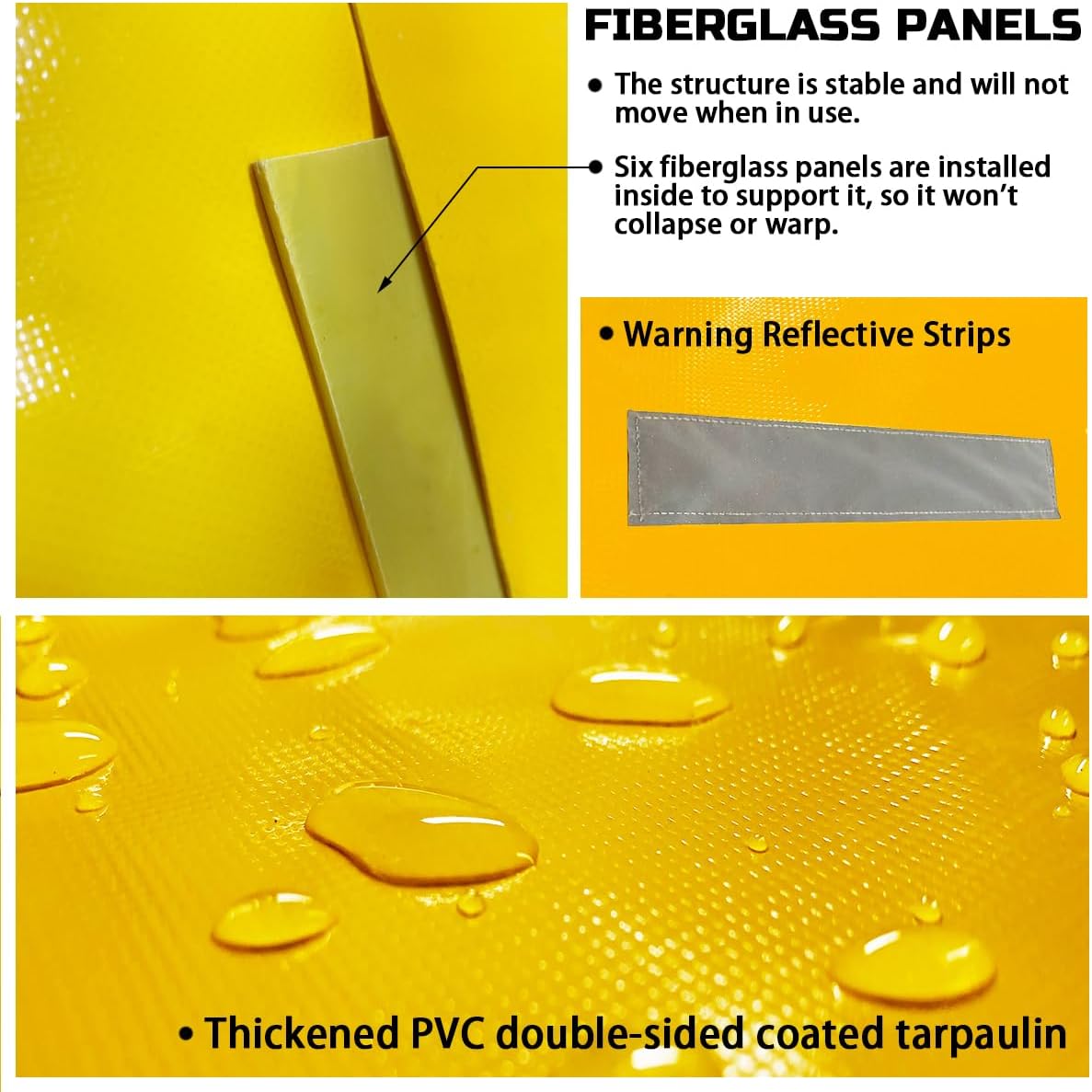 CE-Certified Foldable PVC Flood Barrier Hose for Home Protection