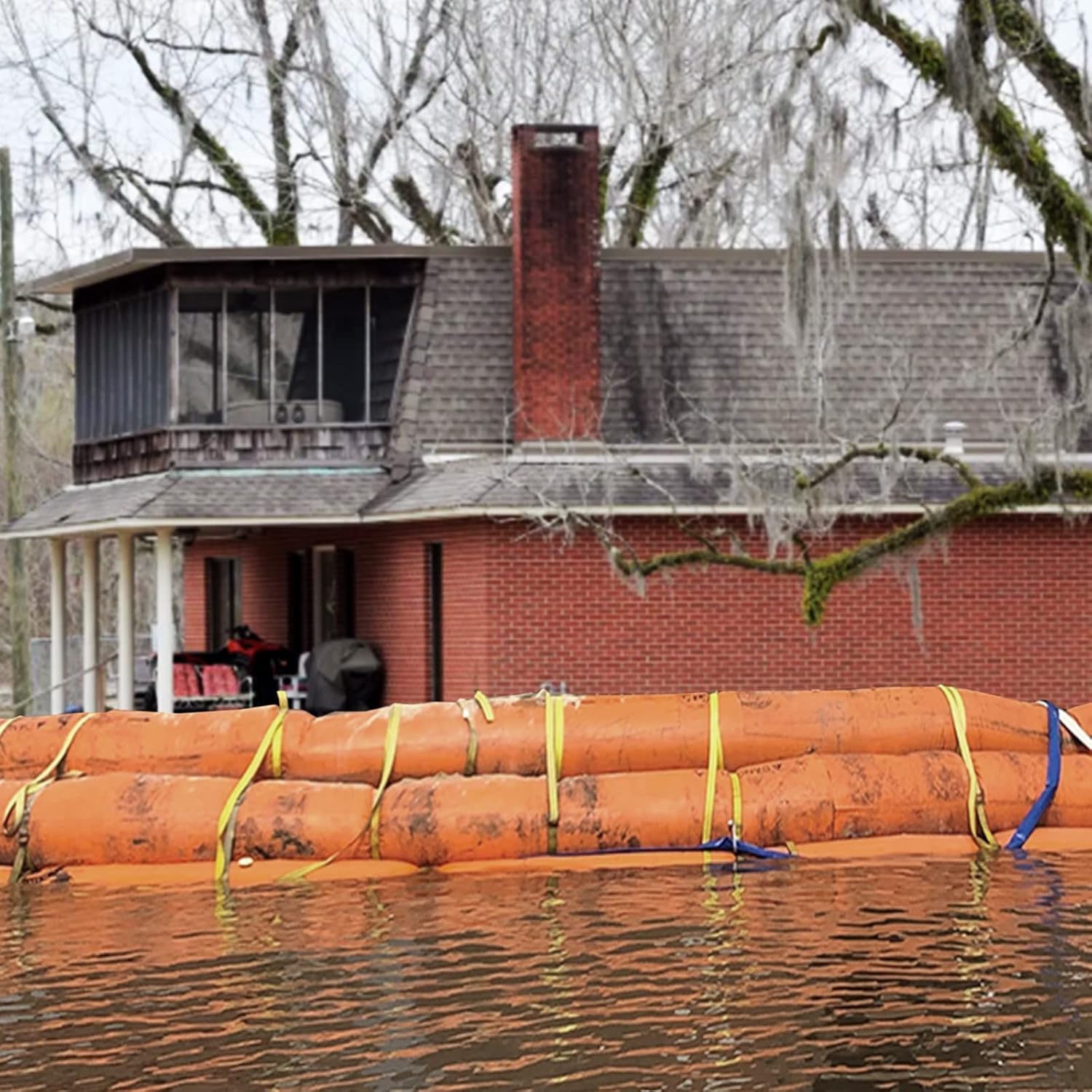 Inflatable PVC Water-Filled Flood Barrier – Rapid Tubewall Protection