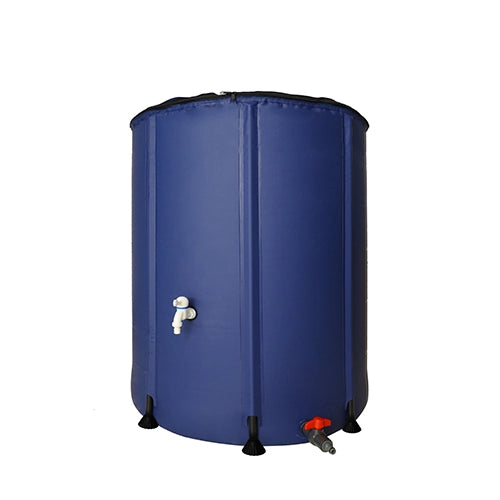132 Gal Collapsible PVC Rain Tank – Flexible Water Storage Barrel