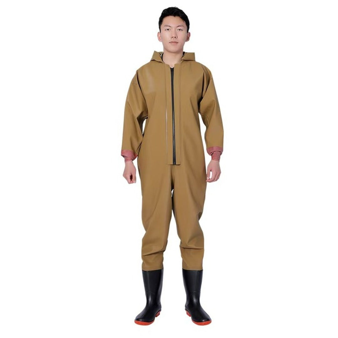 Waterproof Fishing Suit with Boots – Premium OEM Gear from China