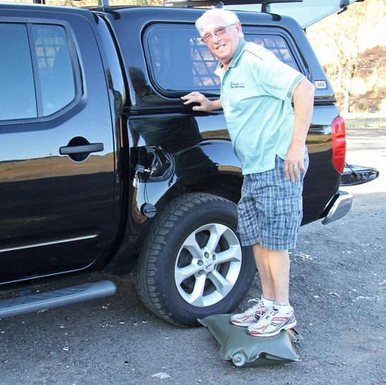 Flexible 5-Gallon Foldable Fuel Bladder – 20 L Portable Fuel Tank