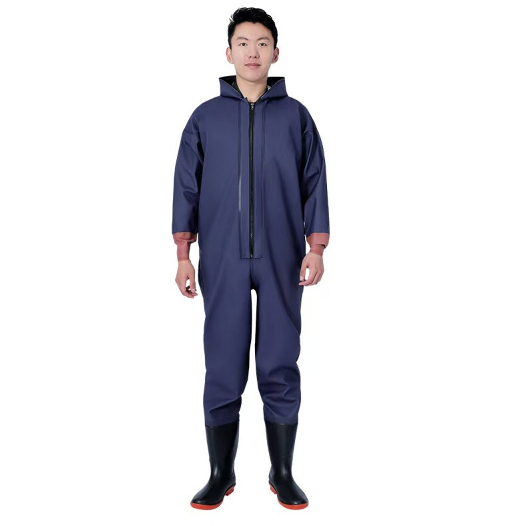 Waterproof Fishing Suit with Boots – Premium OEM Gear from China