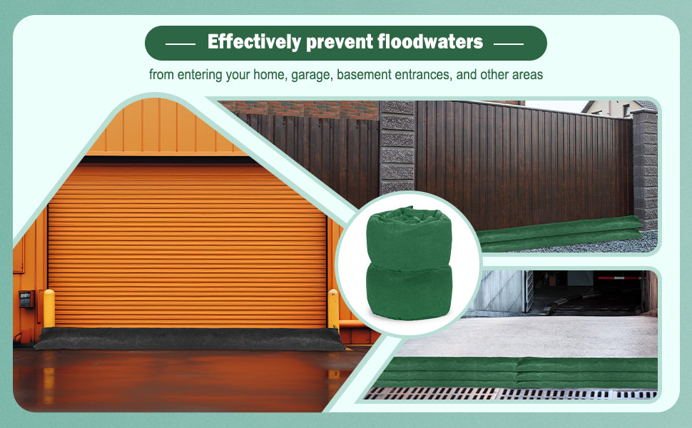 Quick-Absorbing Water-Inflation Flood Barrier Bag – Fast Flood Response