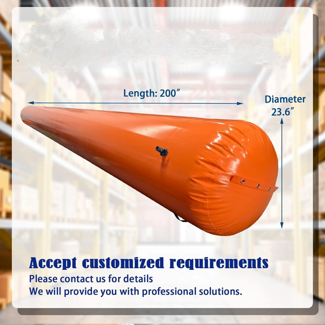 Heavy-Duty Flexible PVC Flood Barrier Tube – OEM Supplier