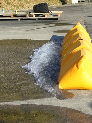 CE-Certified Foldable PVC Flood Barrier Hose for Home Protection