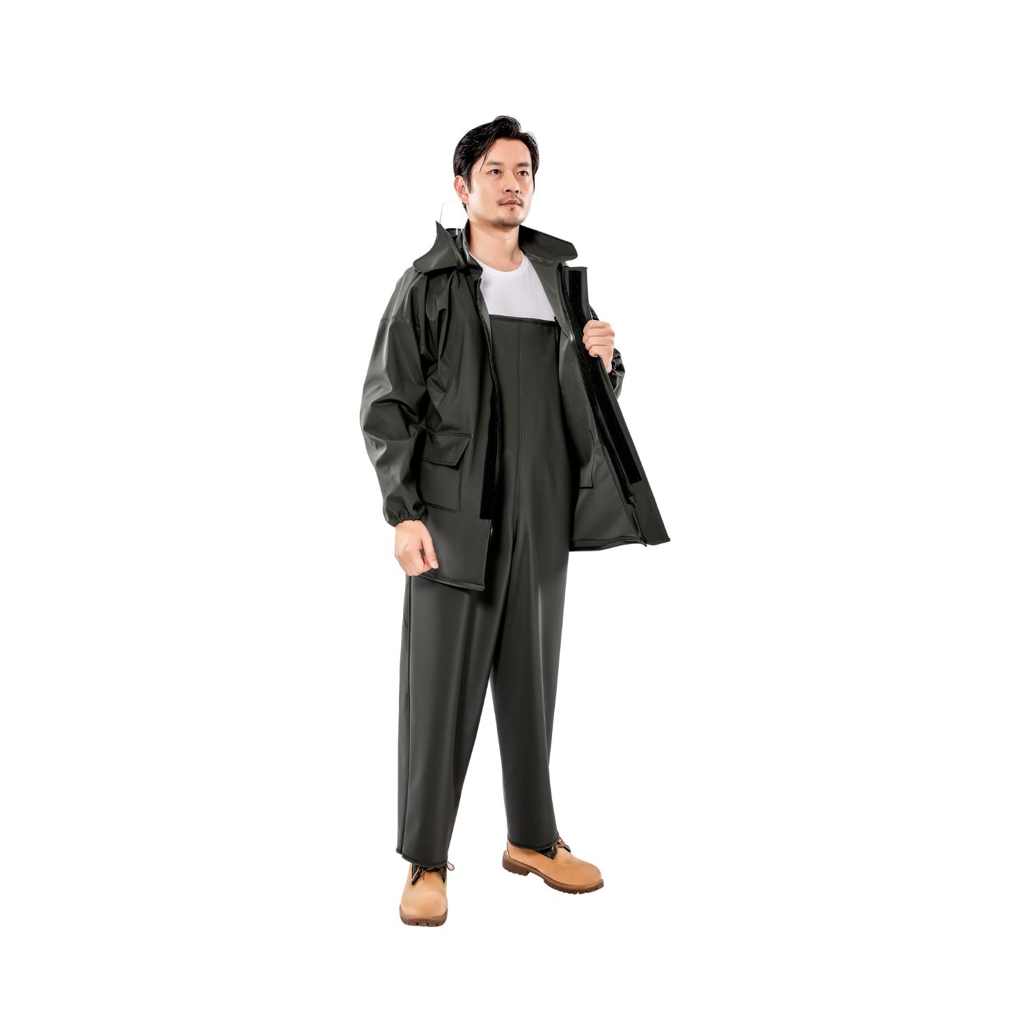 Durable PVC Waterproof Fishing Suit – China Supplier
