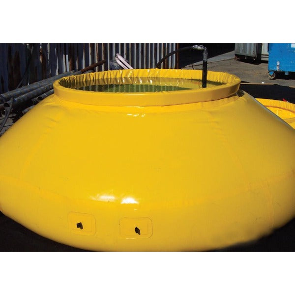 "Yellow water storage barrels designed for liquid storage and transportation, suitable for emergency, industrial, or household use."